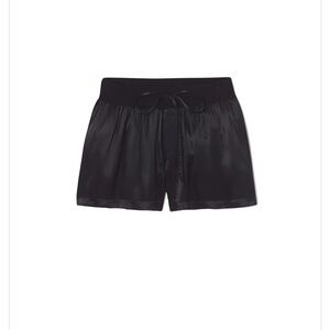 Elegant Black Women's PJ Shorts
